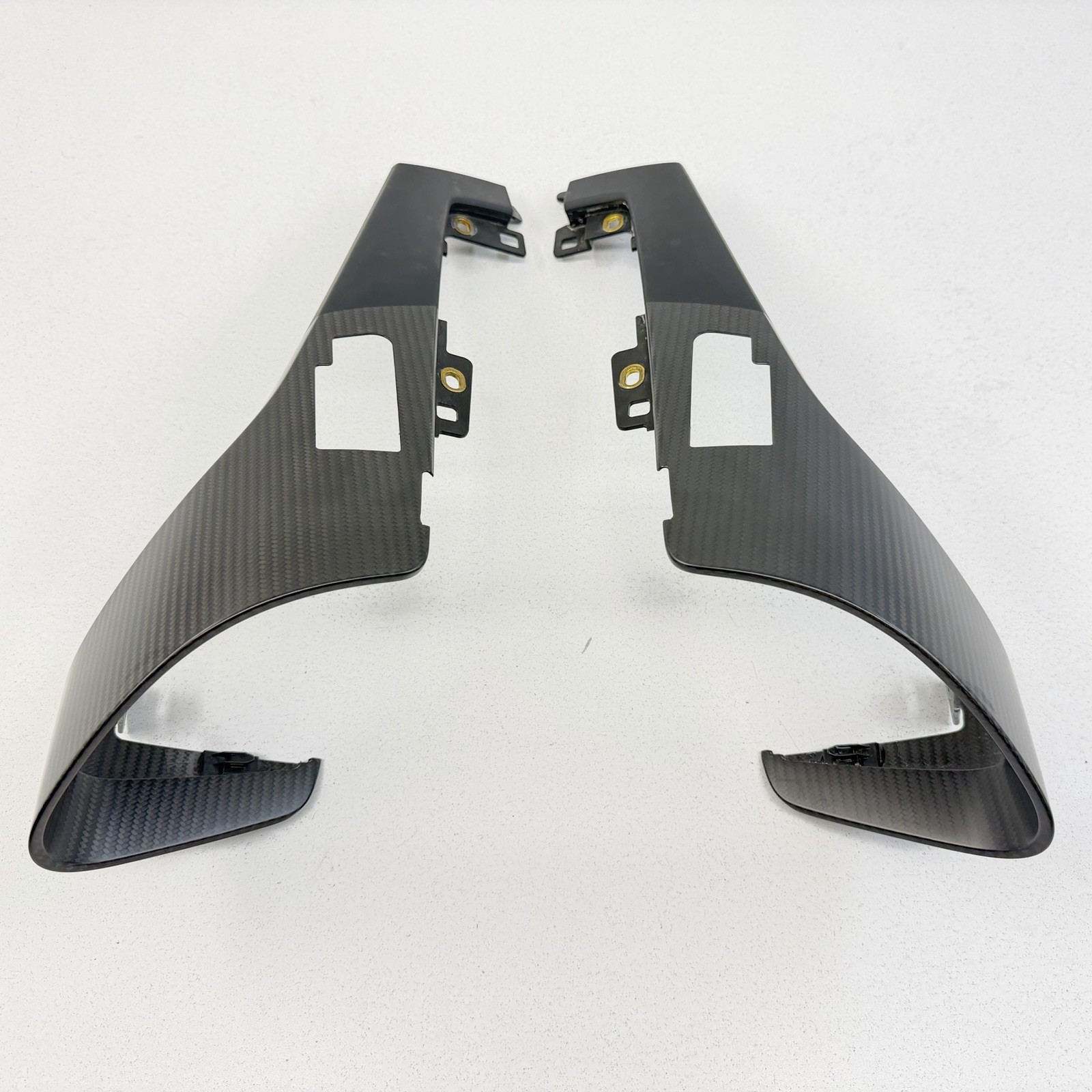 17-23 Audi R8 Interior Matte Carbon Fiber Trim Panel Doors Console Dash Set OEM