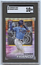 Wander Franco 2021 Bowman's Best #50 Prospect Rookie SGC 10 Gem Mint