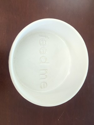 Feed Me Cat or Dog Food Bowl 