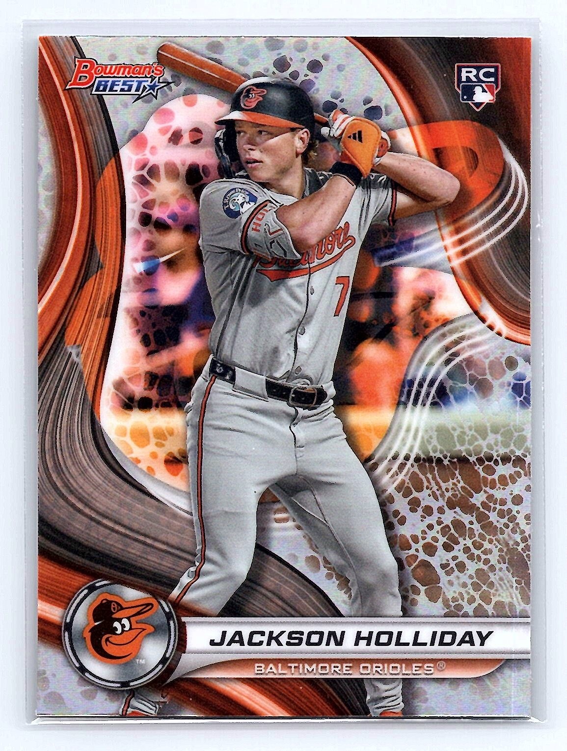 Jackson Holliday 2024 Bowman's Best #13 Refractor Rookie