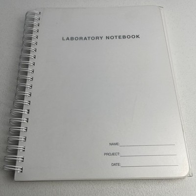 Laboratory Notebook - Bookfactory