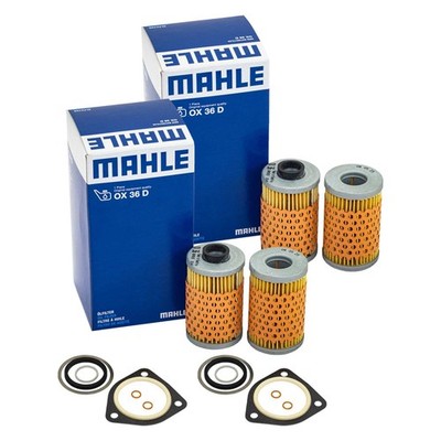 Ölfilter Motor Filter Mahle 2X OX36D mit Ölkühler für BMW R 100 R45 R 75 R60 R80