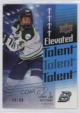 2024-25 Upper Deck PWHL Elevated Talent Blue 48/99 Jamie Lee Rattray #ET-5 7m7