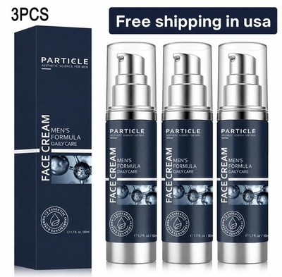 3X Particle Face Cream for Men 6-in-1 Anti-Aging Cream | Wrinkle Repair, Firming