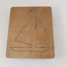 Sailboat Transportation Ellison Educational Equip Accucut Wood Dies 6"x5" 