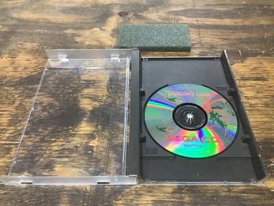 Dragon's Lair Sega CD With Case And Back Artwork Missing Manual Vintage Game