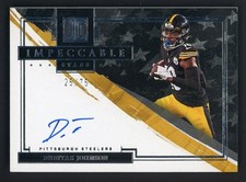2022 Impeccable Stars Diontae Johnson Steelers AUTO 25/75