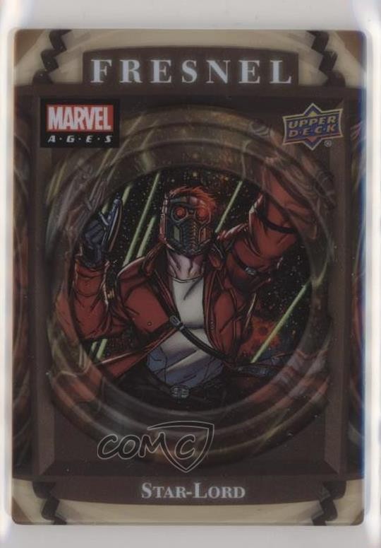 2020 Upper Deck Marvel Ages Fresnel SP Star-Lord #F-37 1ic