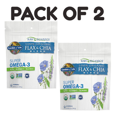 Garden of Life RAW Organics   100% Organic Formula   24 Servings   Pack of 2