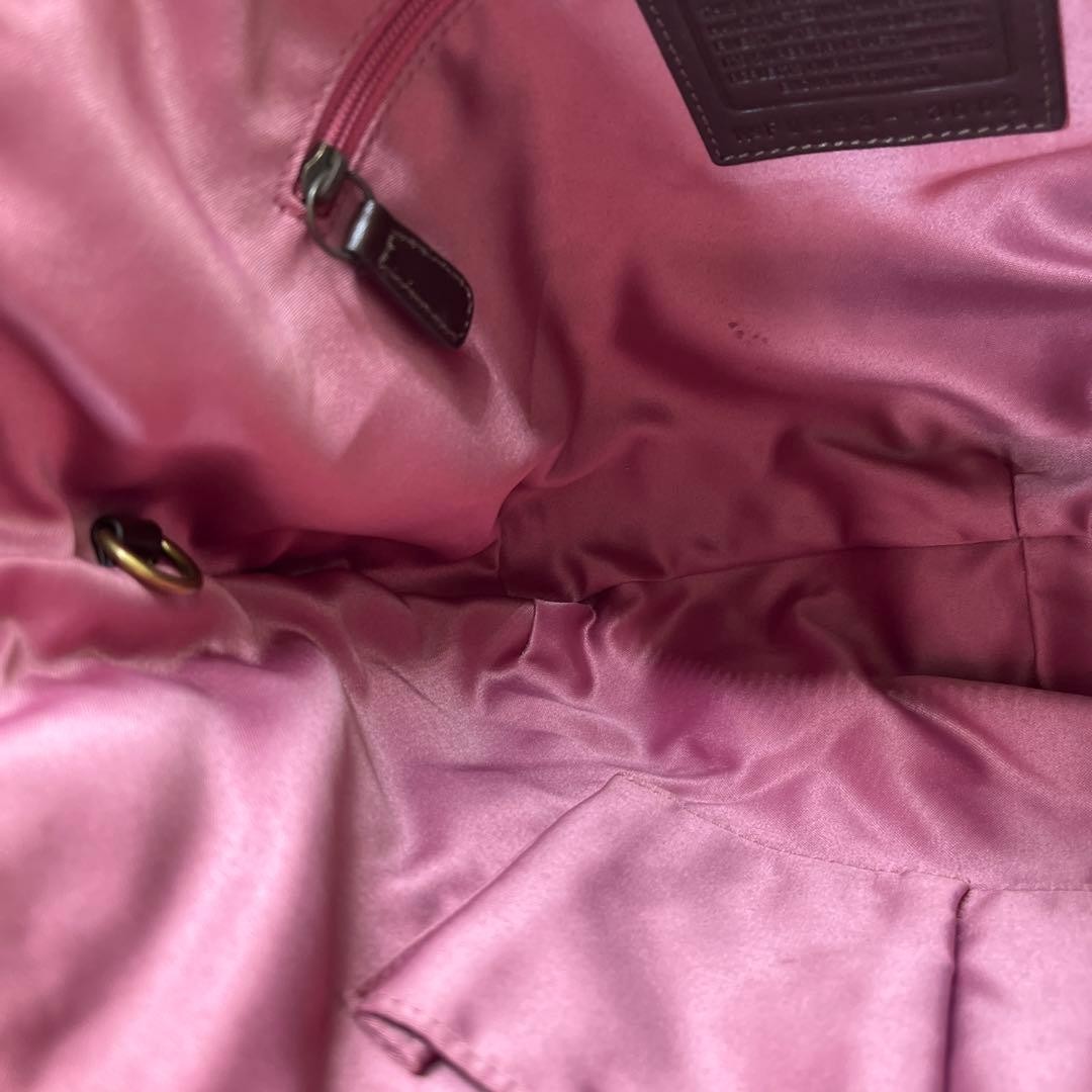 COACH Signature Leopard Patchwork Shoulder Bag - image 14