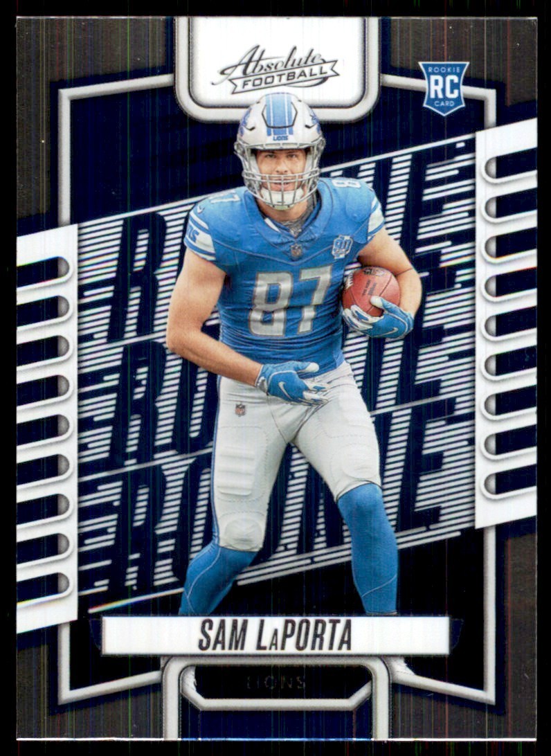 2023 Absolute RC Rookie #115 Sam LaPorta Detroit Lions