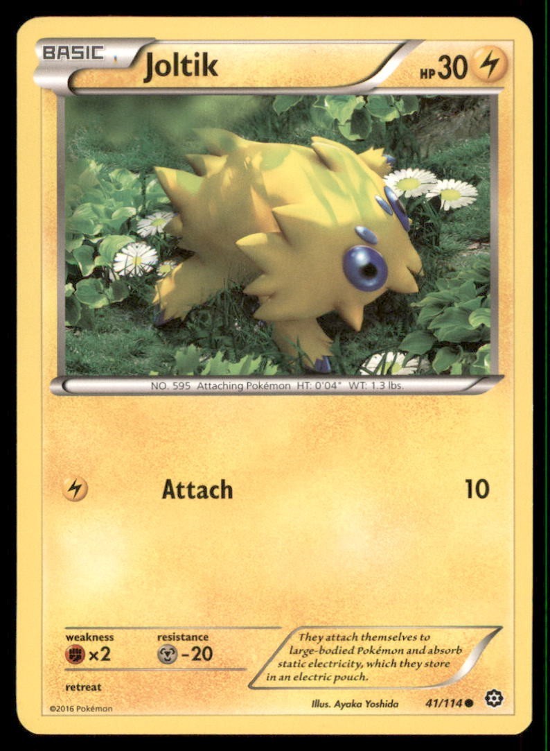 Pokemon TCG Joltik 41/114 Regular 1 