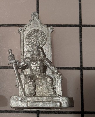 Reaper 2082 King Angus Stormhand Human Barbarian Miniature Fantasy Figure Metal