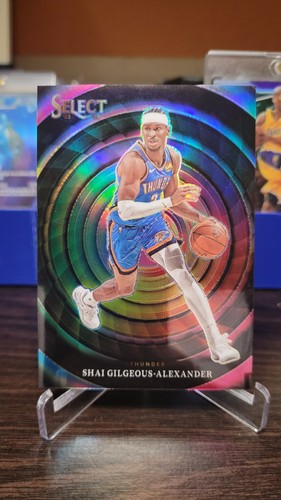 Shai Gilgeous-Alexander #16 2023 Panini Select Color Wheel card