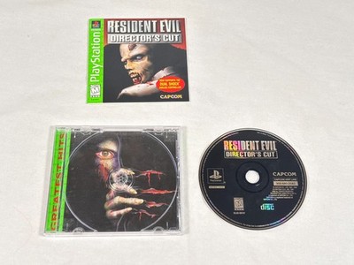 Resident Evil: Director's Cut (PlayStation Greatest Hits PS1, 1998) CIB Tested