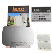 Fits 07-11 Camry Passenger Mirror Glass Japan Built Models Only No Rear Mount