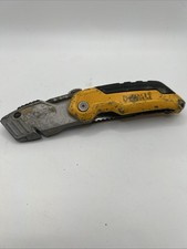🌟DeWalt Folding Pocket Utility Knife Retractable Razor Blade Box Cutter, NICE!
