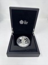 The Queens Beast 2020  The White Lion Of Mortimer Silver Proof 5oz Coin
