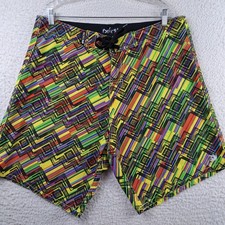 PACIFIC SURF BY EXIST SWIM TRUNKS BOARD SHORTS SIZE XL 36" WAIST Unlined