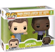 Funko Pop! Television Psych Shawn Spencer & Burton Guster Gus 2 Pack Vinyl Figs