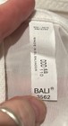 BALI  #3562 WHITE SIZE 48 DDD SATIN TRACINGS  MINIMIZER BRA — photo 3