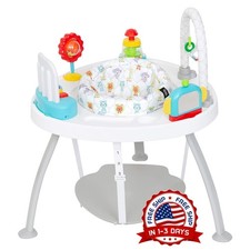 Centro de actividades 3 en 1 Bounce N'Play Plus con juguetes de aprendizaje STEM