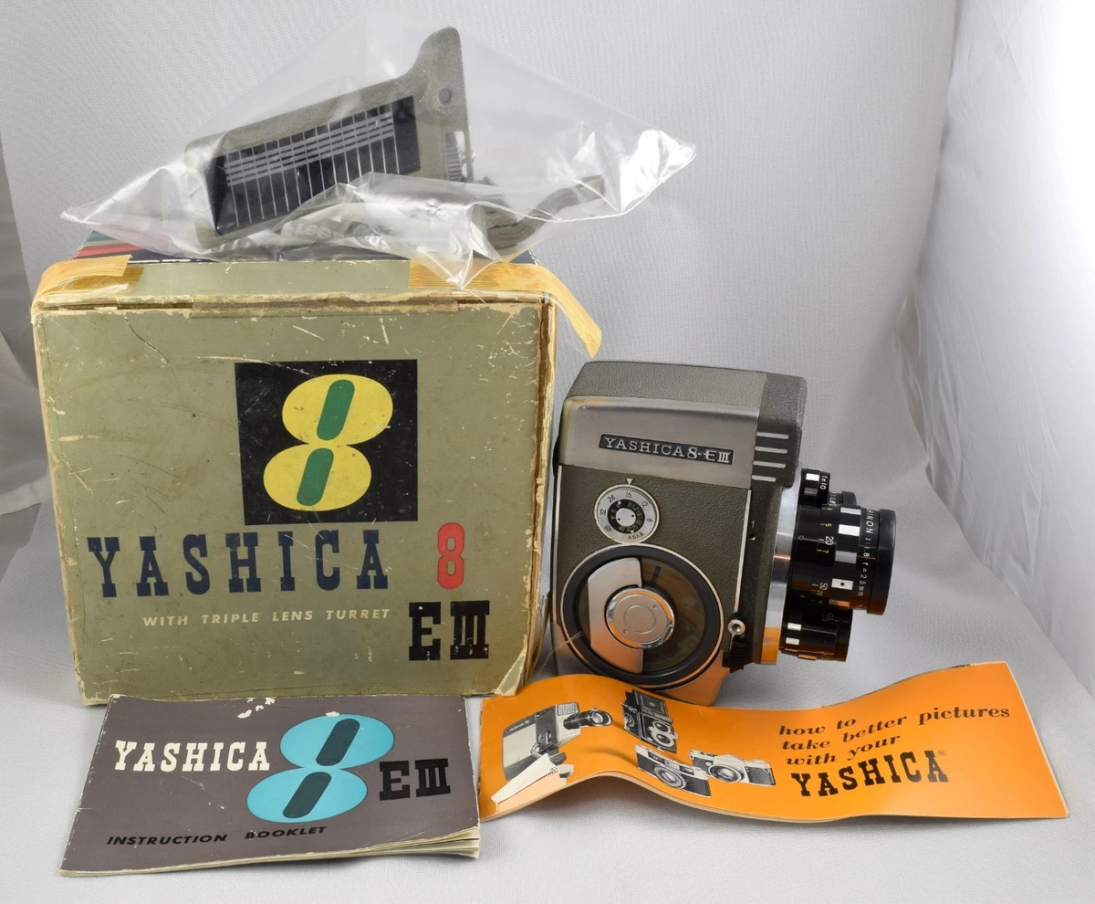 Yashica Standard 8 mm Vintage Movie Cameras for sale - eBay