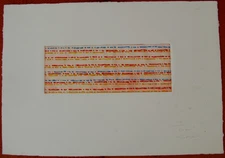 PIERO DORAZIO Incisione ACQUATINTA  cm.35x50