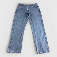 Wrangler Rugged Wear Jeans Mens 35x30 Denim Pants Workwear Western Casual Medium