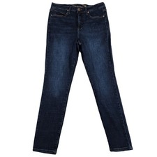 Seven7 Jeans Womens 10 Blue Metro Ultra High Rise Skinny Stretch Denim Pants