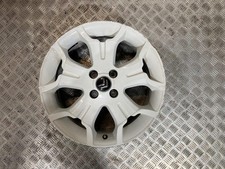 10-18 CITROEN DS3 17" INCH 5 SPOKE 4 STUD WHITE ALLOY WHEEL 7JX17CH (SCRATCHED)