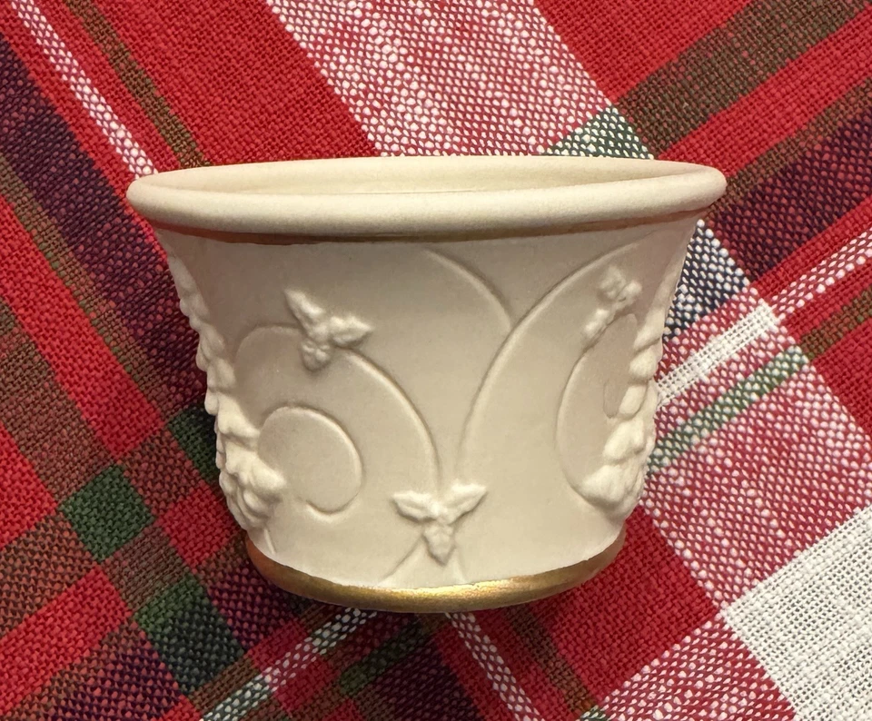 Набор из 2 подсвечников Yankee Candle цвета слоновой кости и золота - Изображение 3 из 4