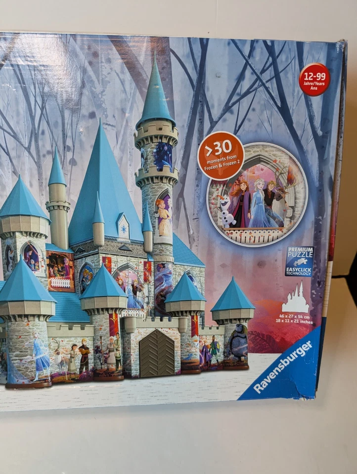 Ravensburger Disney Frozen II Castle 3D Puzzle New 216 Pieces Ages 12+ - Image 4 of 4
