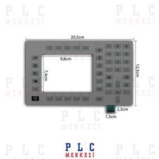 ABB S4C 203mm X 124 mm  MEMBRANE KEYPAD FOR 3HNE00313-1
