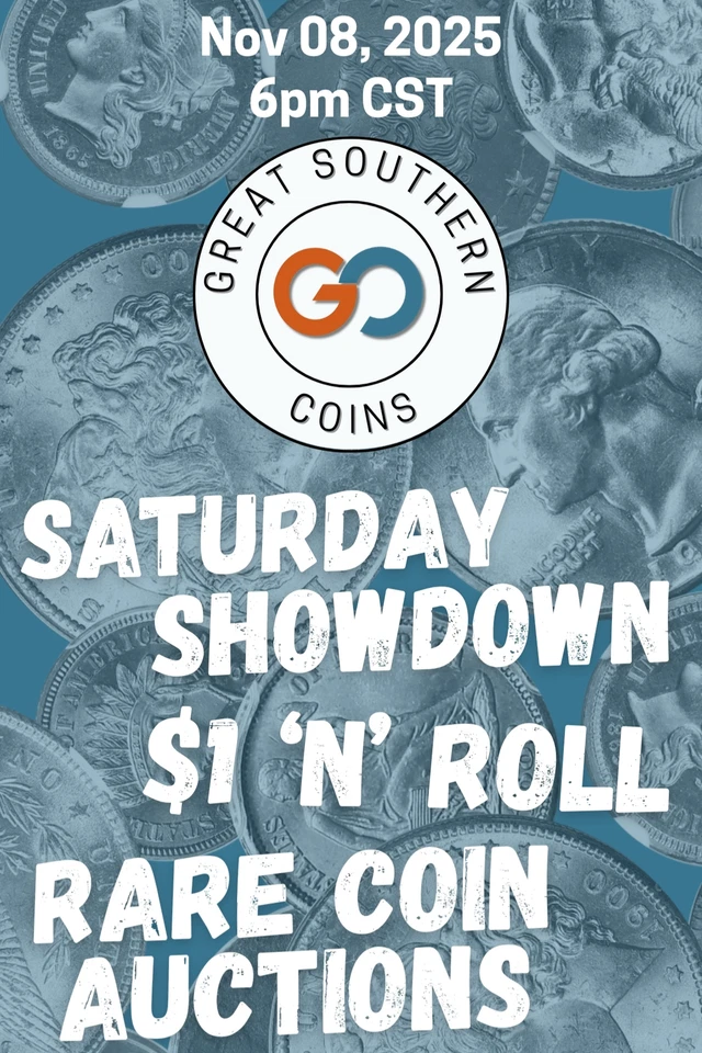 Saturday Showdown $1 'n' Roll Rare Coin Auction