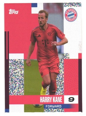 2025 Topps FC Bayern München Team Set Static Foil Harry Kane