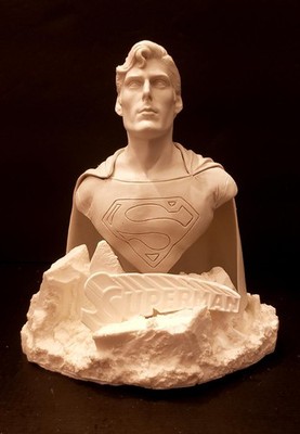 Christopher Reeve SUPERMAN 1/6 scale resin bust model kit DC Comics