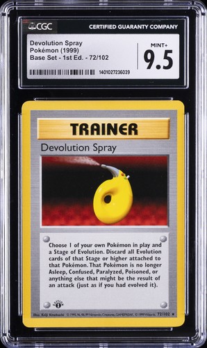 Devolution Spray (1st Edition) graded CGC 9.5 for sale on eBay