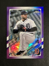 2021 Topps Chrome Update Series - Bryan Garcia #USC71 Purple Refractor (RC)