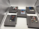 nintendo nes game bundle lot: Shingen The Ruler, NFL And The Black Bass