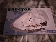 Meccano Real Metal Erector Pirate Ship #6024595 - New - Special Edition 