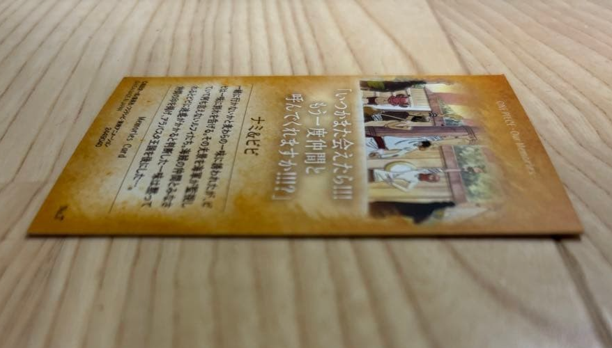 One Piece Wafer Card Collection Nami & Vivi Our Memories No. 7 | eBay