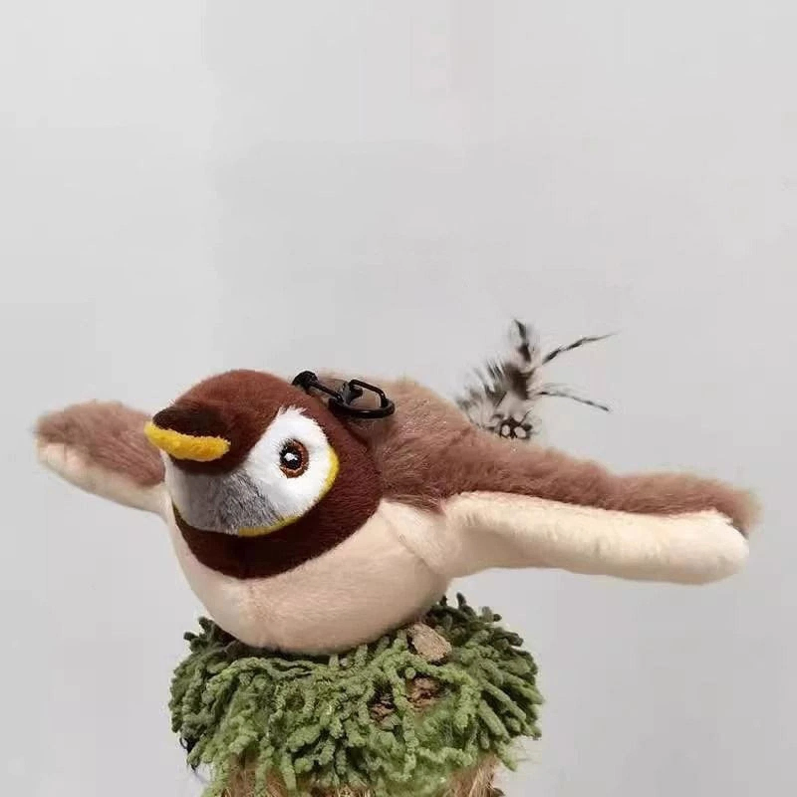 Interactive Cat Toy Chirping Simulated