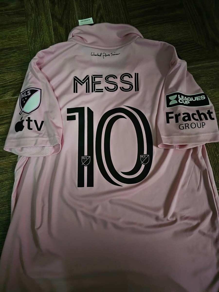 ☆Adidas☆Original Football Jersey Pink Adidas Inter Miami 24/25 Messi Womens Home Jersey Soccer