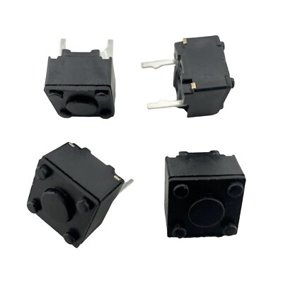 Huano Square 6x6x5mm Scroll Mouse Micro-Switch Silent/Clicky For
