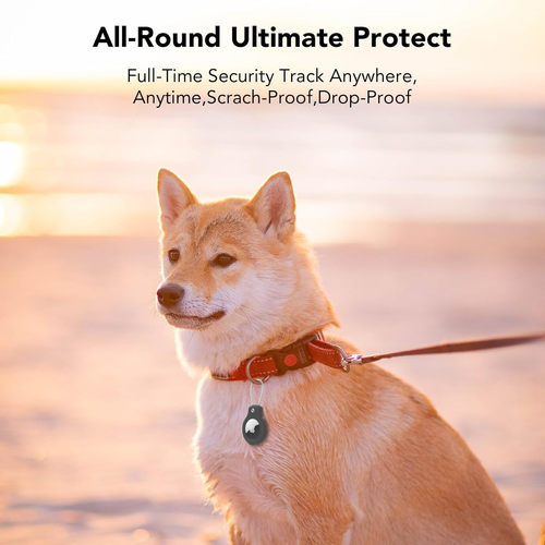 Compatible with Apple Airtag Secure Holder with Wire Cable, 2 Pack Air Tag Lock - 第 5/12 張圖片