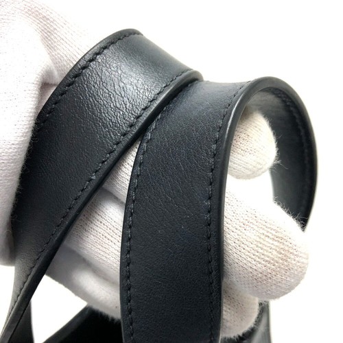 LOEWE hammock Medium 2WAY Hand Bag Leather Black/SilverHardware - Foto 4 di 14
