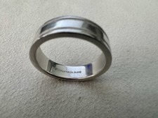 Tiffany & Co. Platinum PT950 6MM Wide Milgrai...
