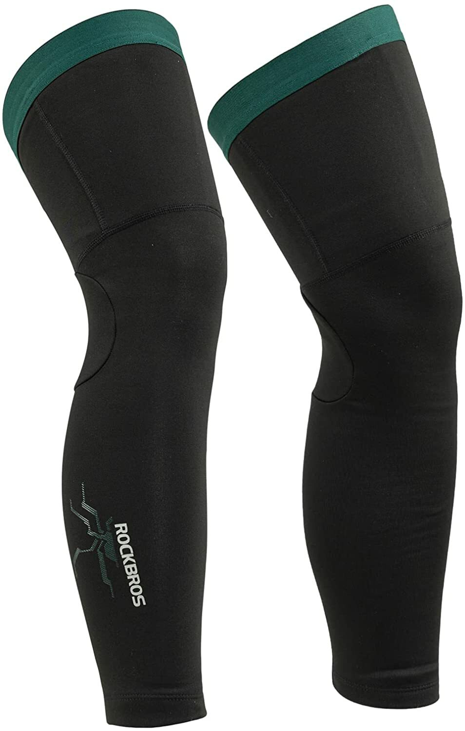 ROCKBROS Cycling Leg Warmers Men Women Winter Long Leg Sleeves Knee Leg