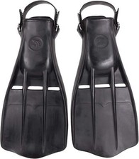 IST F1 Black Rubber Diving Fins